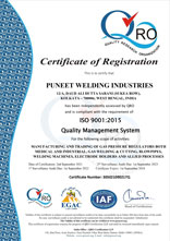 QA Registration Certificate