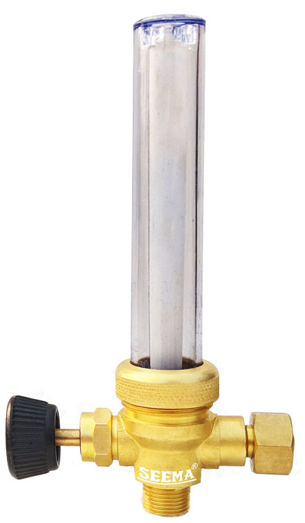 SEEMA Gas Flow Meter - Back View