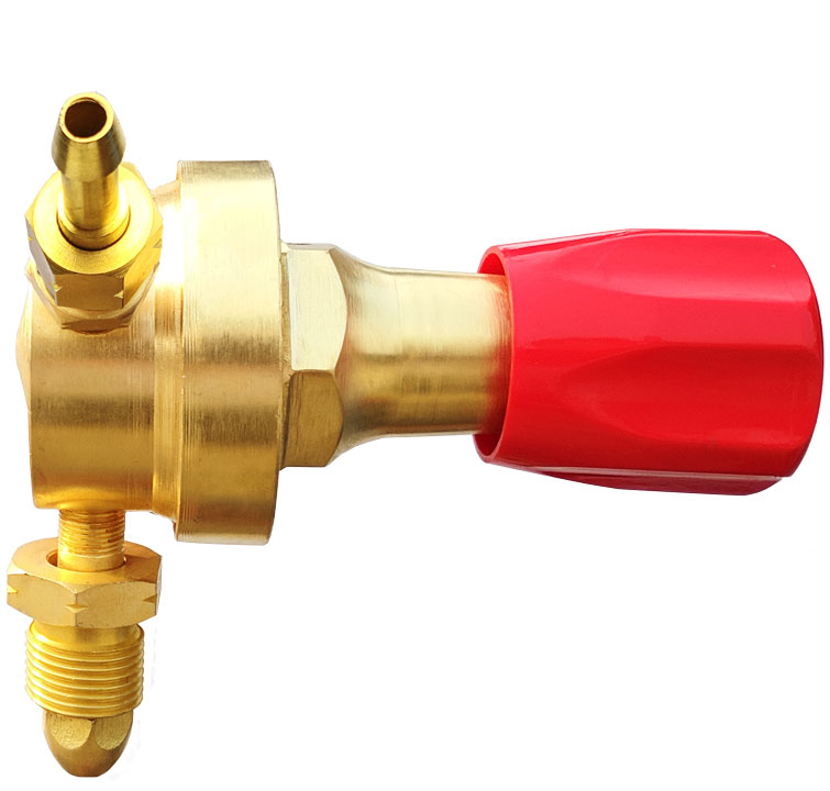 SEEMA Single Stage Single Gauge Acetylene Gas Pressure Regulator(Heavy Duty)