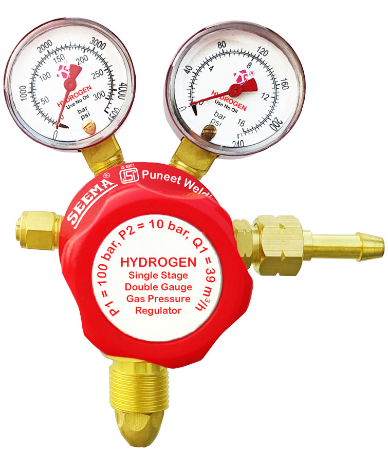 SEEMA Single Stage Hydrogen Gas Pressure Regulator(New Model)