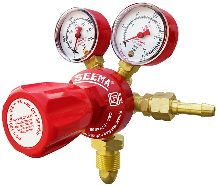 SEEMA Single Stage Hydrogen Gas Pressure Regulator(New Model)
