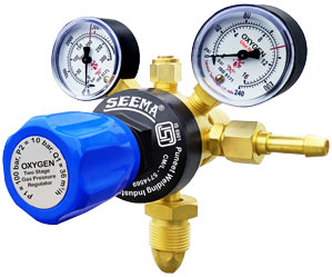 SEEMA Two Stage Oxygen Gas Pressure Regulator