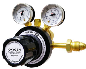 SEEMA Two Stage Durable Oxygen Gas Pressure Regulator