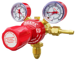 SEEMA Two Stage Acetylene Gas Pressure Regulator