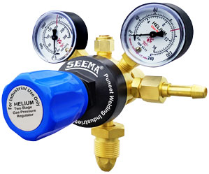 SEEMA Two Stage Helium Gas Pressure Regulator